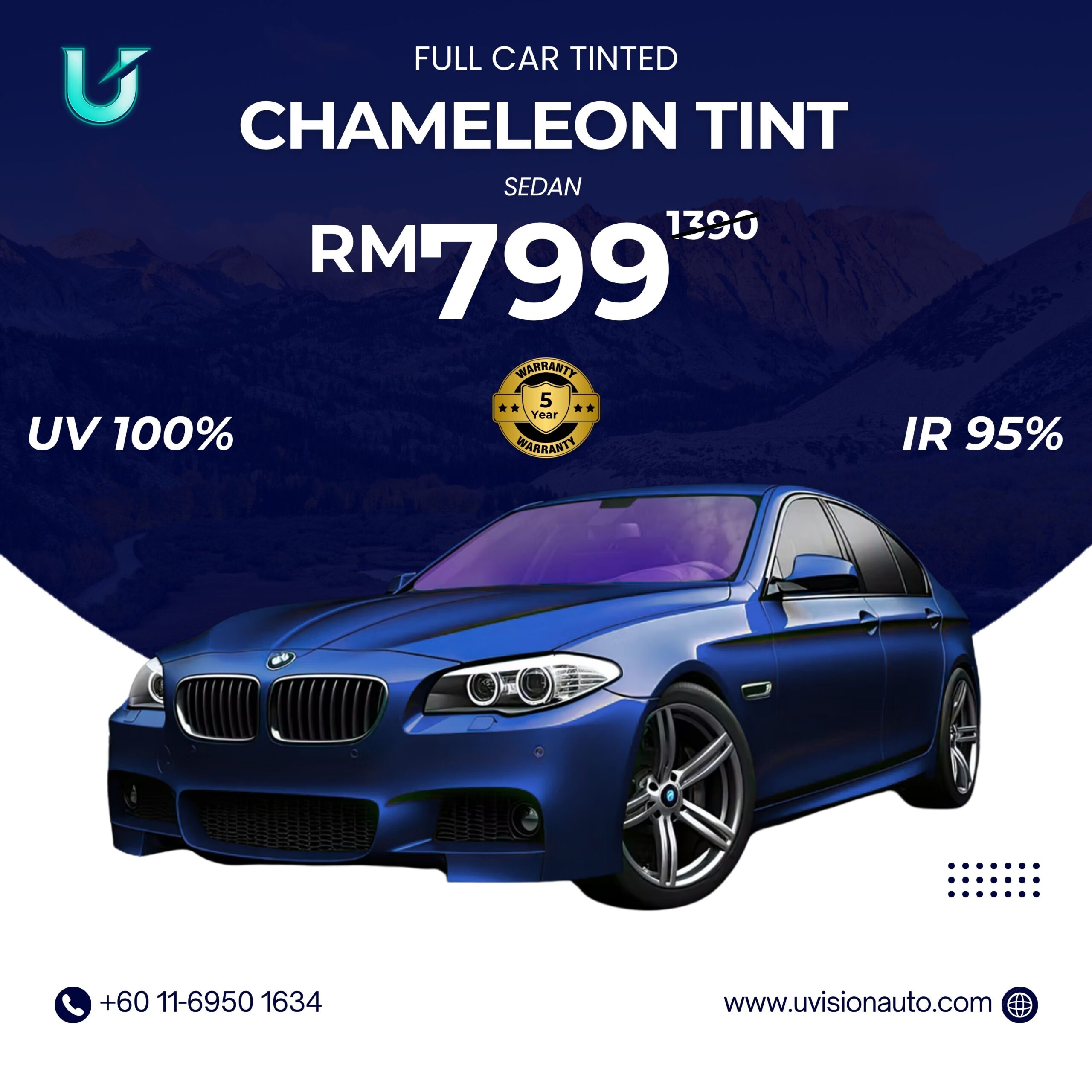 Chameleon tint - Chameleon Blue, Green, Red, Purple
